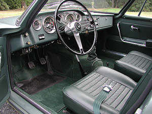 1966 FIAT GHIA 1500 COUPE interior image