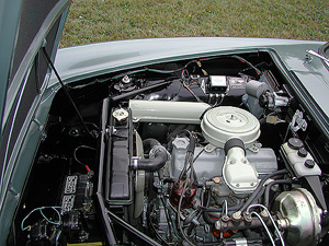 1966 FIAT GHIA 1500 COUPE engine image
